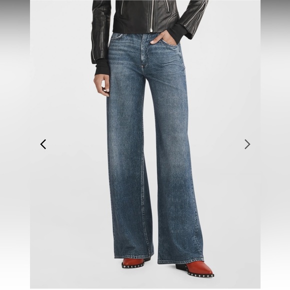 Rag & Bone "Miramar Sofie" Wide-Leg Pants - Picture 2 of 8